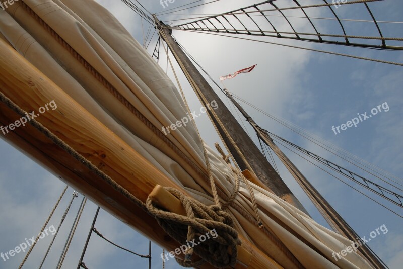 Sailing Boat Mast Sail Boat Sailing Vessel