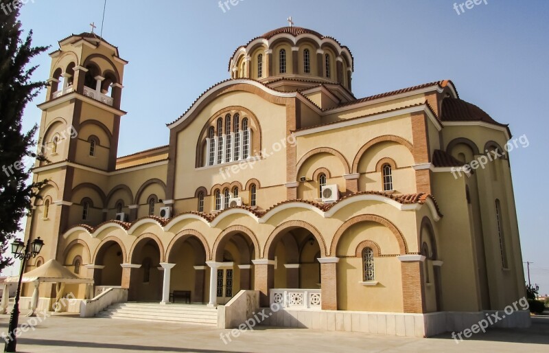 Cyprus Paralimni Ayios Dimitrios Church Orthodox