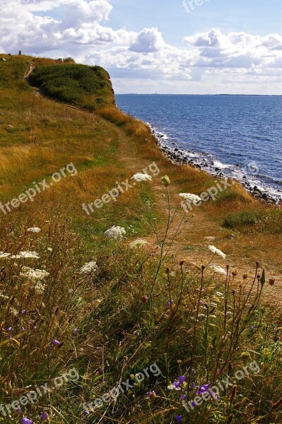 Denmark Danish Coast Island Fyns Hoved Baltic Sea