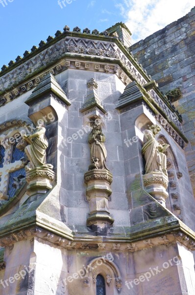 United Kingdom Scotland Roslin Rosslyn Chapel Church