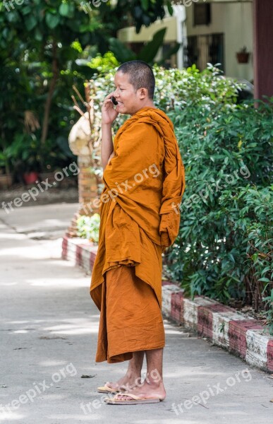 Monk Young Boy People Person