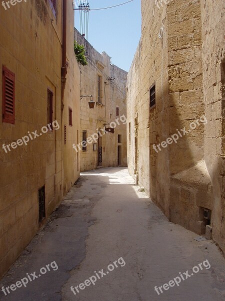 Malta Mdin Alley Free Photos