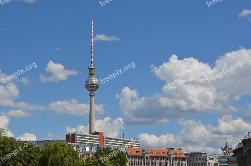 Tv Tower Berlin Places Of Interest Alexanderplatz Sky