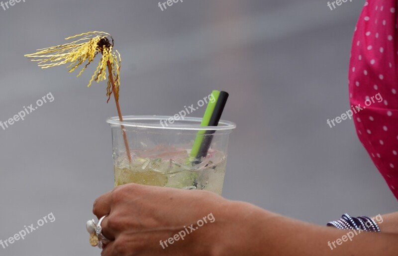 Woman Summer Drink Alcoholic Delicious