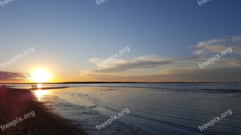 Parlee Beach Moncton Nb Canada New Brunswick Beach