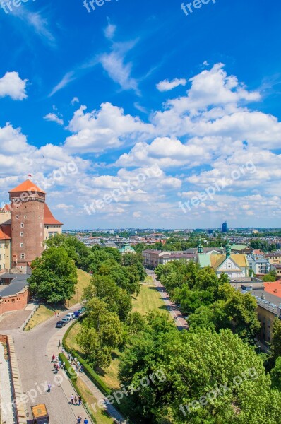 Kraków Poland Europe Wawel Castle