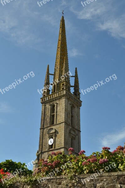 Church Tower Church Tower Rush Hour Spire