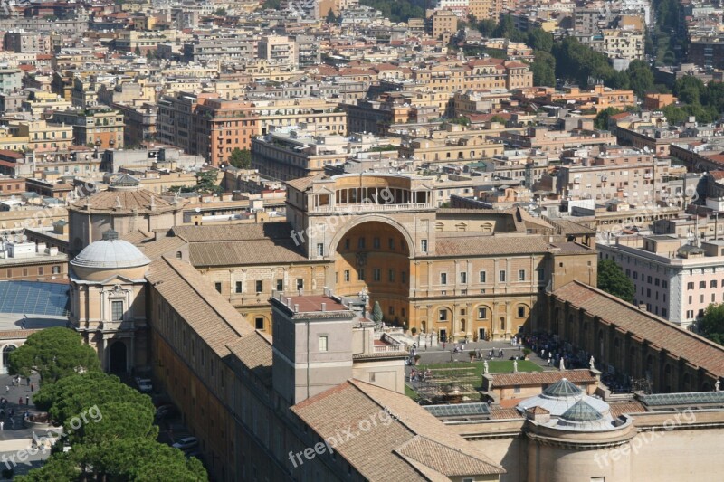 Vatican Rome Italy St Peter's Square Building