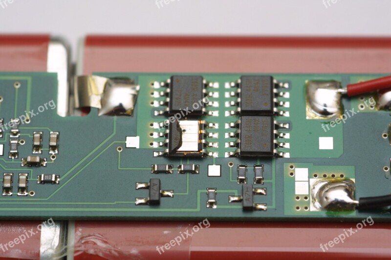 Electronics Components Printed Circuit Board Electrical Engineering Board