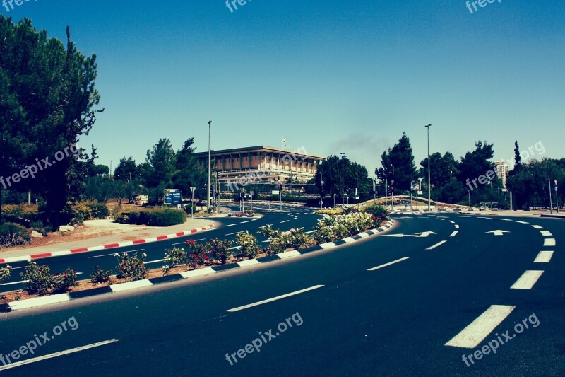 Jerusalem Israel The Knesset Architecture Tourism