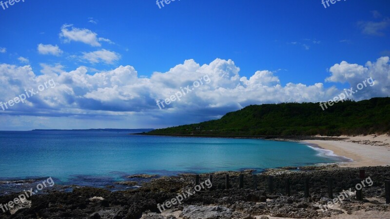 Sea Sandy Blue Day Baiyun Lung Pan Park