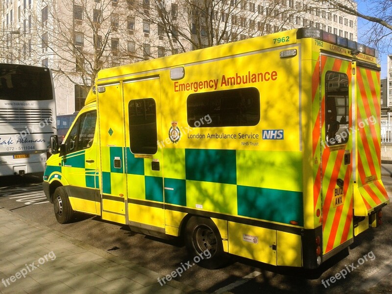 Ambulance London Vehicle Emergency Medical