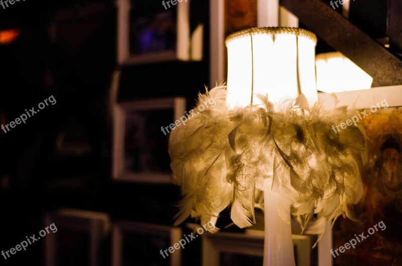 Lamp Quiet Warm Table Lamp Photography