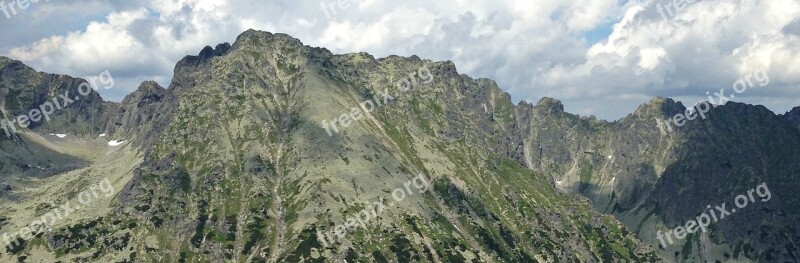 Tatry Mountains Tops The High Tatras Landscape