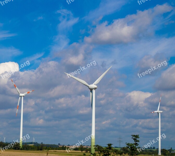 Field Wind Windmill Propeller Fan