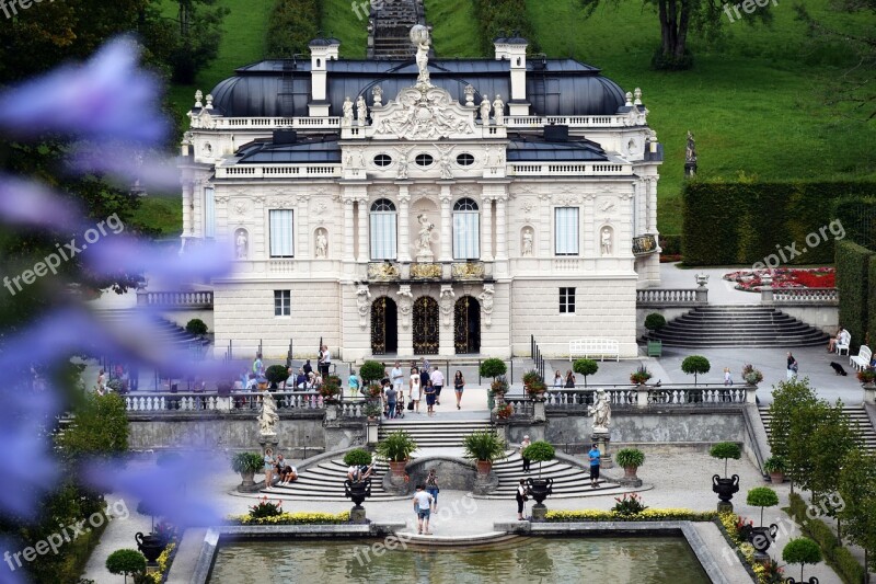 Linderhof Castel Palace Germany Free Photos