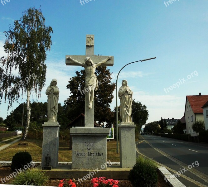 Hausen Bavaria Cross Jesus Symbol