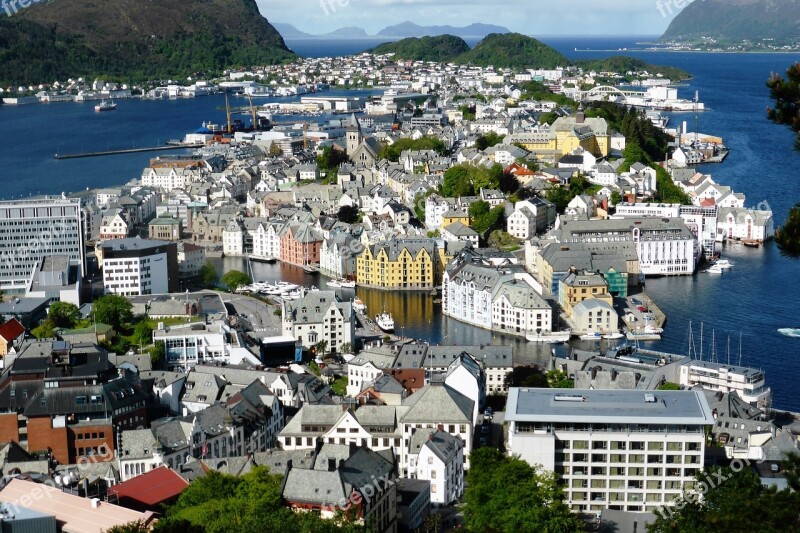 ålesund Norway Cruise Fjords Port