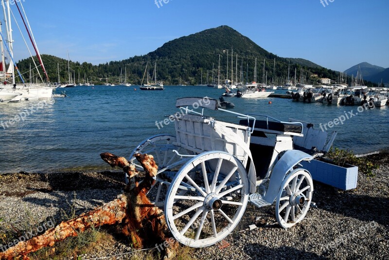 Wheel Landscape Lefkada Free Photos