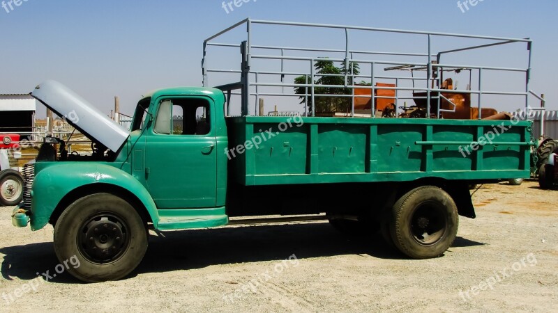 Old Truck Vintage Antique Retro Repaired