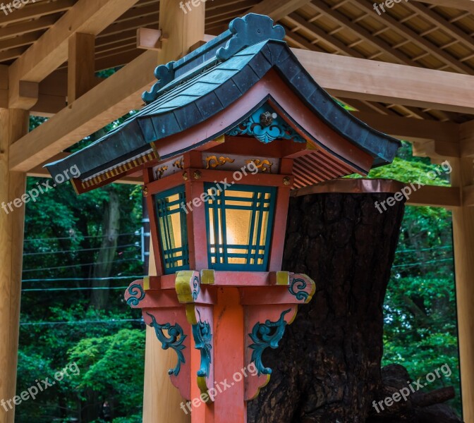 Japan Lantern Japanese Asian Temple