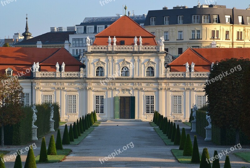 Belvedere Castle Baroque Vienna Lower Belvedere