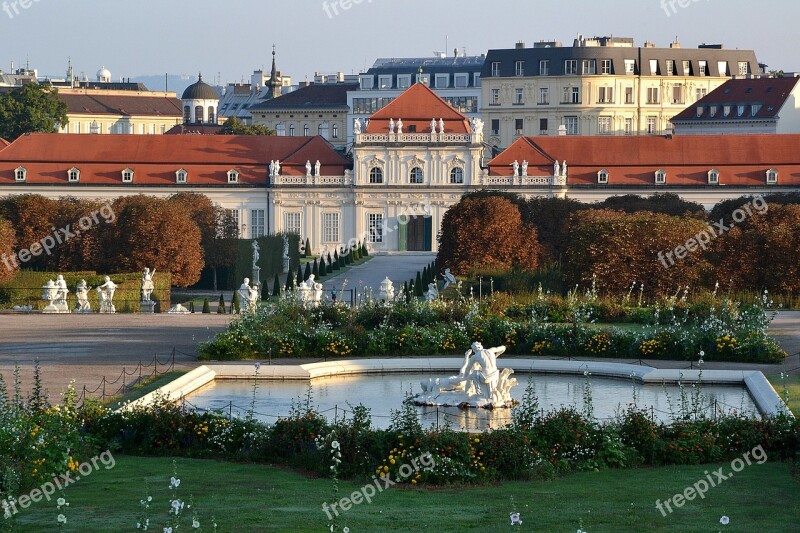 Belvedere Castle Baroque Vienna Lower Belvedere