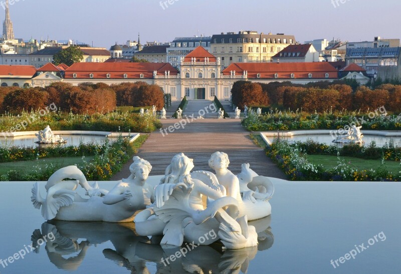 Belvedere Castle Baroque Vienna Lower Belvedere