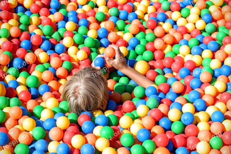 Ball Pit Fun Colorful Pleasure Toys