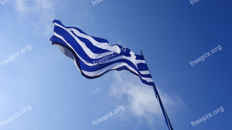 Greece Flag Country Flag Greek Europe