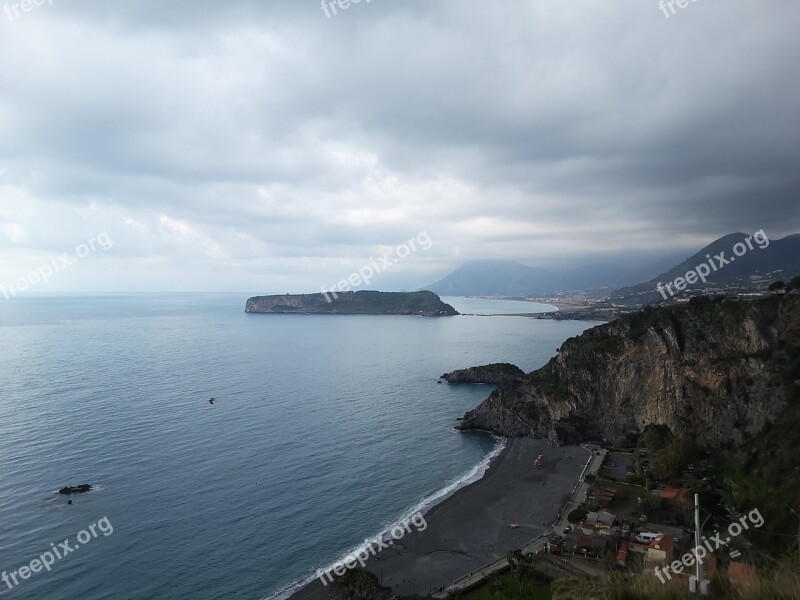 Praia A Mare Island Dino Calabria Italy Praia