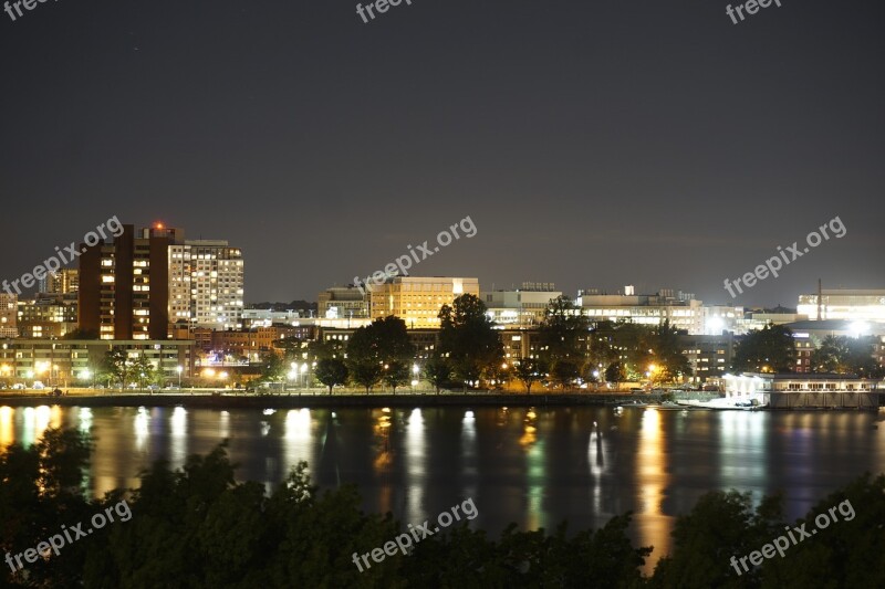 Boston Charles Charles River Skyline Building Skyline