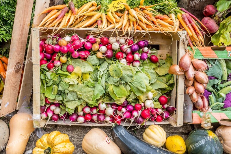 Veg Vegetables Market Colour Salad