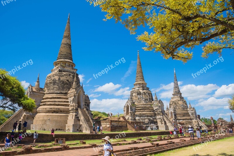 Measure Ayutthaya Ayutthaya Old Phra Nakhon Si Ayutthaya Free Photos