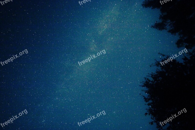 Night Sky Starry Sky Milky Way Star Sky