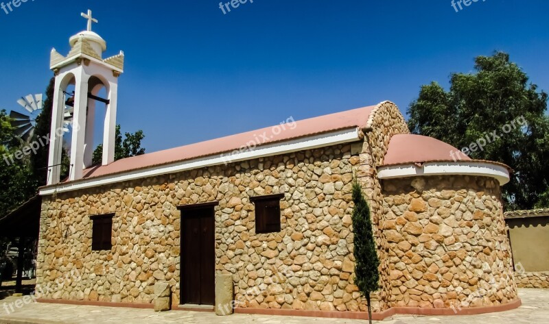 Cyprus Xylotymbou Church Ayios Andreas Orthodox