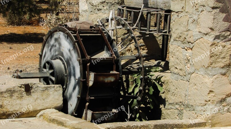 Watermill Traditional Old Mill Agriculture