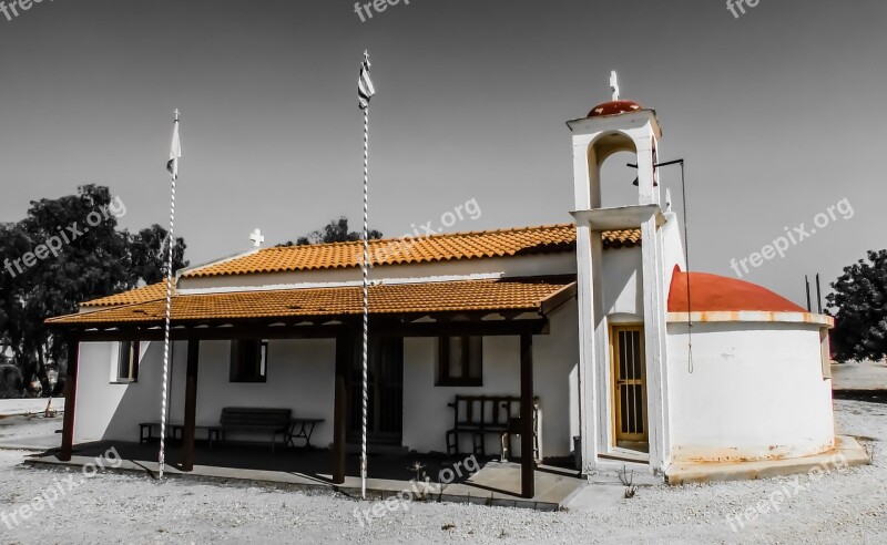 Cyprus Avgorou Chapel Ayia Orthodox Architecture