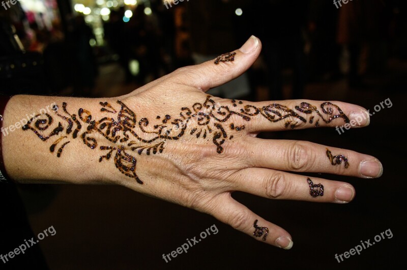 Hand Tattoo Henna Free Photos