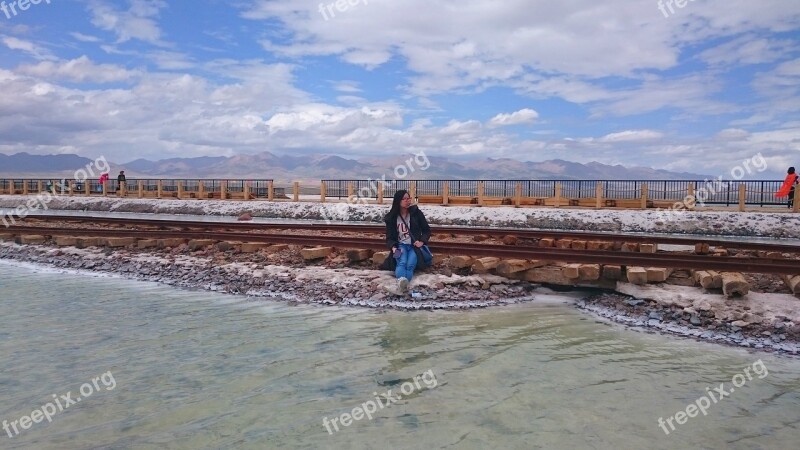 Character Caka Salt Lake The Scenery Sky Free Photos