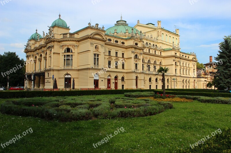 The Theater Juliusz Slovak In Krakow Culture Architecture Monuments