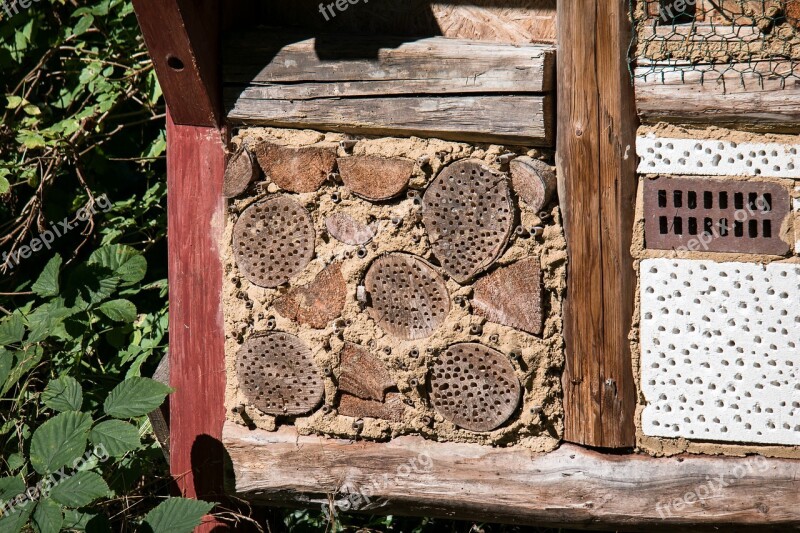 Insect Hotel Insect Insect House Insect Protection Measures Wood