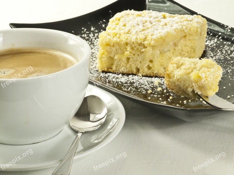 Cake Coffee Sheet Cake Coffee Table Pastries