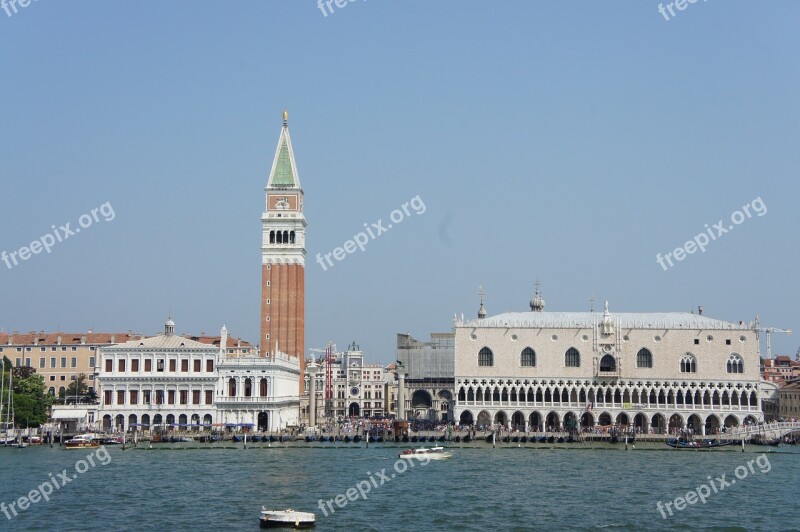 Venice The Palace Sea Cove Landscape