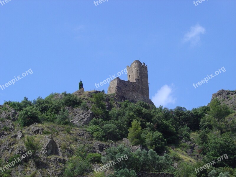 Cathar Country Castle South France Cathar Castle