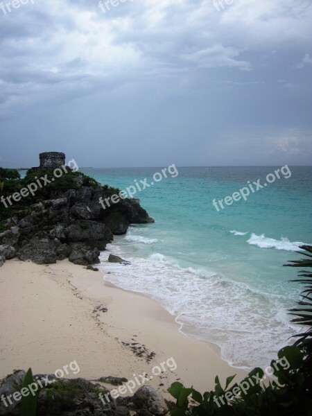 Tulum Mexico Yucatan Travel Maya