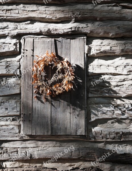 Floral Wreath Flowers Romantic Old Decoration