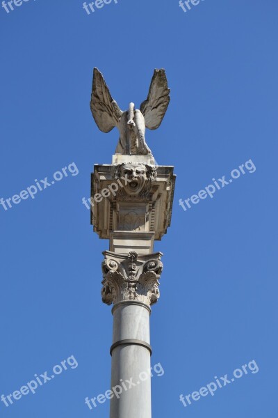 Italy Padua Pillar Monument Art