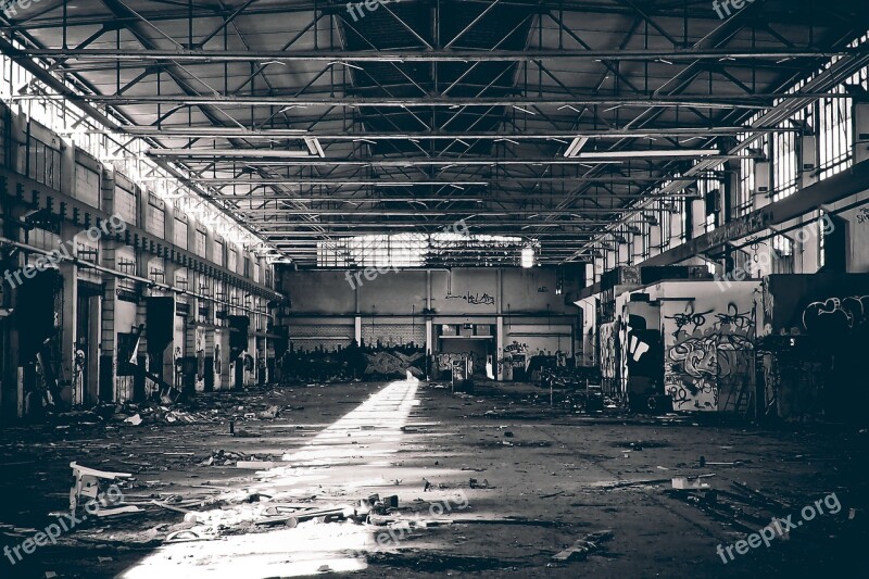 Factory Lost Places Lapsed Old Abandoned