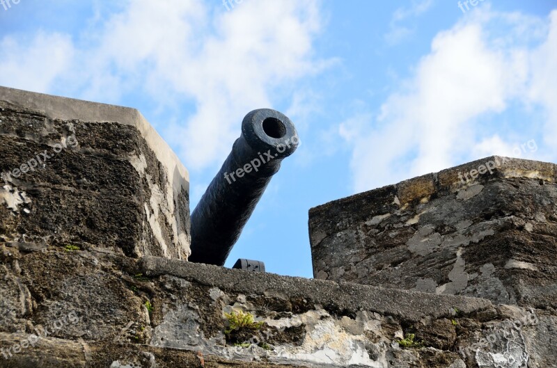 Cannon Fortress Castle Old Fort